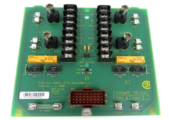 Panneau 6636997L1 Bailey Pcb Card de liaison du l'INFI-filet NTCL01