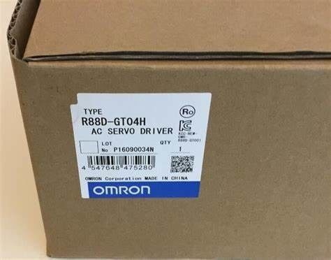 Le moteur d'OMRON R88D-GT04H conduit 400W 200V 1PHA GSERIES SRV DR 200 à 240 VCA