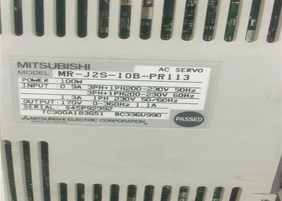Amplificateur servo MELSERVO MR-J2S à C.A. de MR-J2S-10B-PR113 Mitsubishi