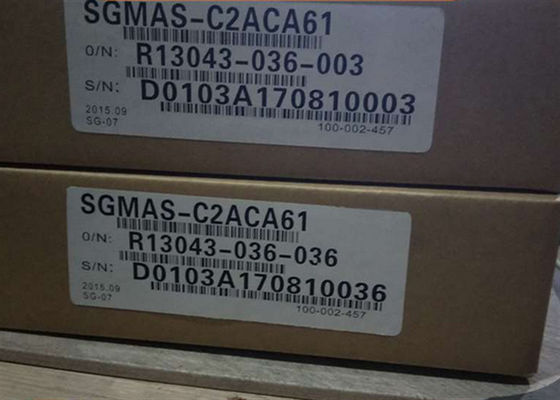 Moteur servo industriel à C.A. du moteur servo SGMAS de SGMAS-C2ACA61 Yaskawa