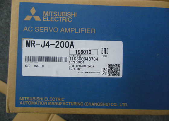 Commande servo SERVO de l'AMPLIFICATEUR MR-J4-200A 2KW 200V de Mitsubishi NOUVELLE en stock