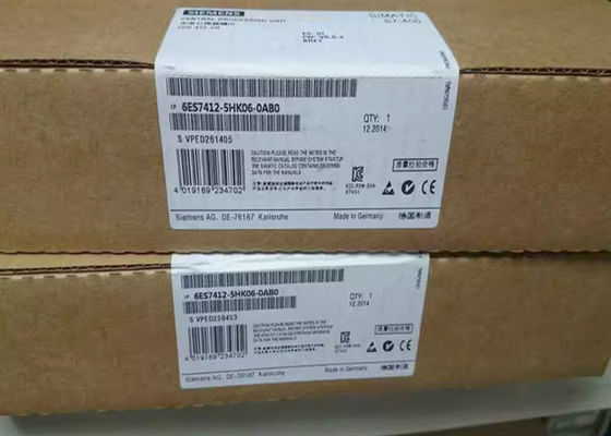 Unité centrale de traitement superflue 412-5H du module d'alimentation d'énergie de Siemens 6ES7412-5HK06-0AB0 SIMATIC S7-400H