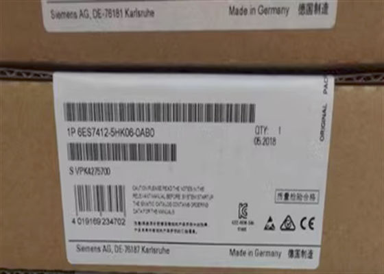 Unité centrale de traitement superflue 412-5H du module d'alimentation d'énergie de Siemens 6ES7412-5HK06-0AB0 SIMATIC S7-400H