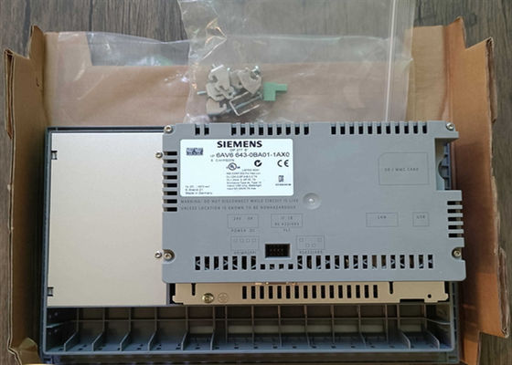 Couleur du panneau d'opérateur d'écran tactile de Siemens 6AV6 643-0BA01-1AX0 HMI 6