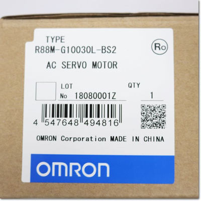 Servomoteur 3000 t/mn 100W 100VAC absolu de moteur à courant alternatif d'OMRON R88M-G10030S-BS2