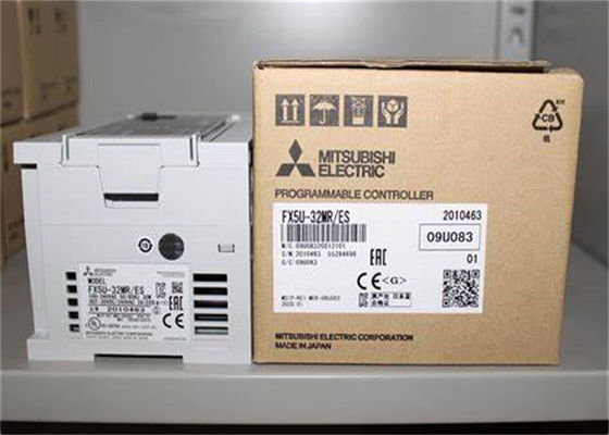 MODULE D'UNITÉ CENTRALE DE TRAITEMENT DE MITSUBISHI FX5U-32MR/ES AVEC LES ENTRÉES NUMÉRIQUES INTÉGRÉES DE L'ENTRÉE-SORTIE 16 D'I/S 32