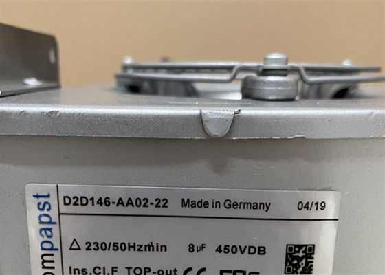 D2D146-AA02-22 ventilateur centrifuge industriel de la fan ABB EBM PAPST 230V 0.81A 290W 2250RPM