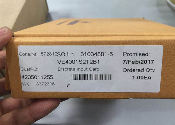 MODULE d'ENTRÉE d'EMERSON DELTAV VE4001S2T2B1 16POINT 4-20MA ANALOGUE NOUVEAU en stock