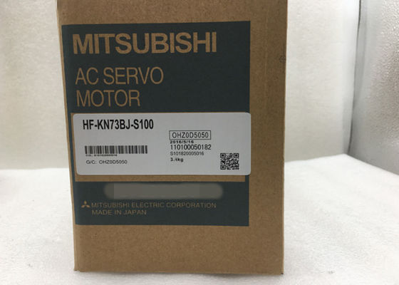 Moteur servo minimum HF-KN73J-S100 de la CE 0.75kw 14A 3000r/MITSUBISHI