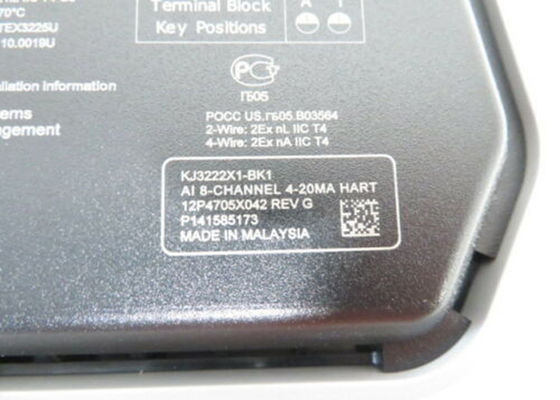 8-CANAL superflu 4-20mA HART Card du module KJ3222X1-BK1 SE4003S2B1 AI d'Emerson DeltaV