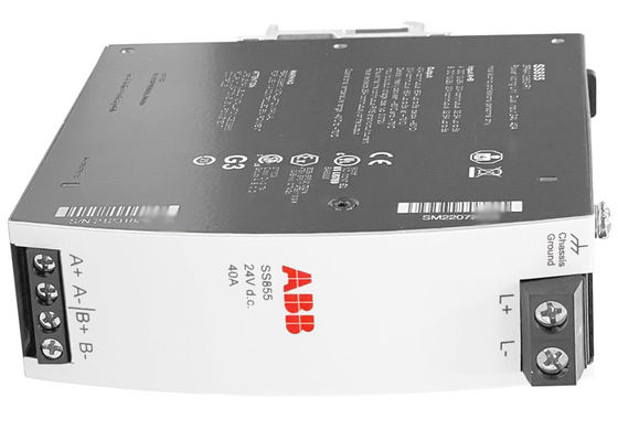 L'unité de vote 2PAA125624R1 40A DIN de la puissance SS855 a clôturé le module d'alimentation