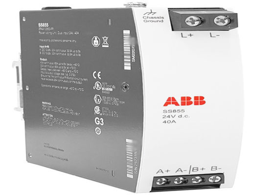 L'unité de vote 2PAA125624R1 40A DIN de la puissance SS855 a clôturé le module d'alimentation