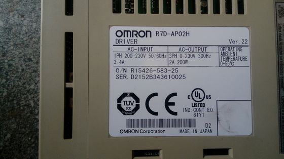 L'approvisionnement servo 1A 100V à C.A. 100VAC d'OMRON R7D-BPA5L chargent l'entrée monophasé de 50 W