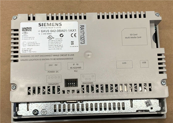 6AV6642-0BA01-1AX1 Siemens SIMATIC TP177B 6&quot; ecran couleur de PN/DP STN 256
