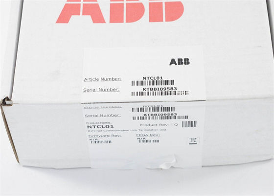 UTILISATION DE LIAISON D'UNITÉ D'ARRÊT D'ABB NTCL01 AVEC INNIS01