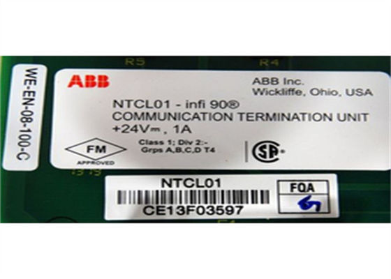 UTILISATION DE LIAISON D'UNITÉ D'ARRÊT D'ABB NTCL01 AVEC INNIS01