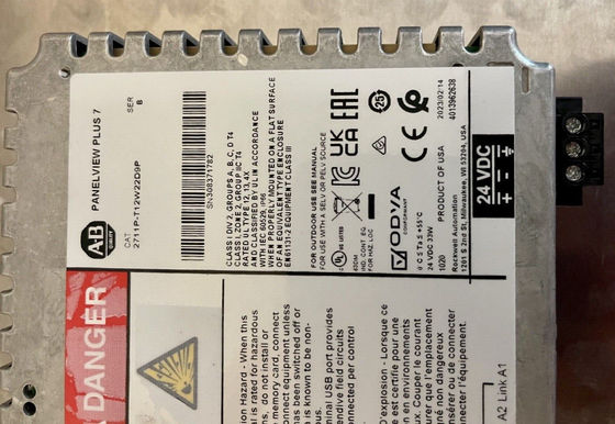 COULEUR PANELVIEW de POUCE WXGA de l'INTERFACE d'OPÉRATEUR de 2711P-T12W22D9P Allen Bradley 12 PLUS la REPRÉSENTATION 7