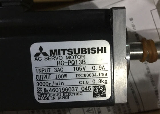Moteur servo HC-PQ13B à C.A. de la nouvelle Melservo inertie très réduite 100W de Mitsubishi en stock