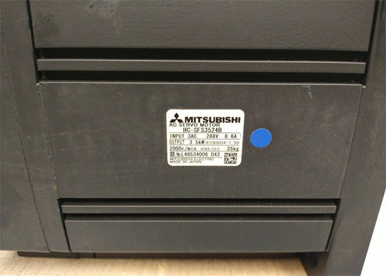 Moteur servo industriel de MITSUBISHI HC-SFS3524B 400V SRVMTR 3.5KW 2000RPM W/BRK
