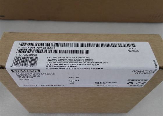 6ES7331 module d'alimentation d'énergie superflu du ‐ 0AB0 Siemens du ‐ 7NF00 Simatic S7-300