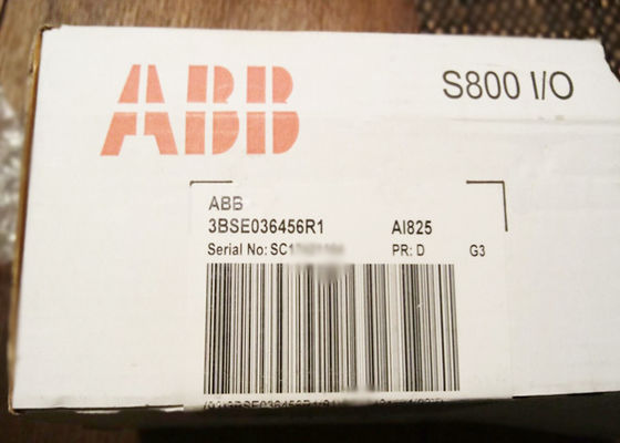 3BSE036456R1 AI825 S800 entrée analogique le module mordu d'entrée-sortie de plus des modules 8ch 14