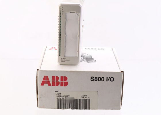 Module du cerf I O de sortie analogique de 3BSE052605R1 AO815 S800 4 à 20mA 8ch