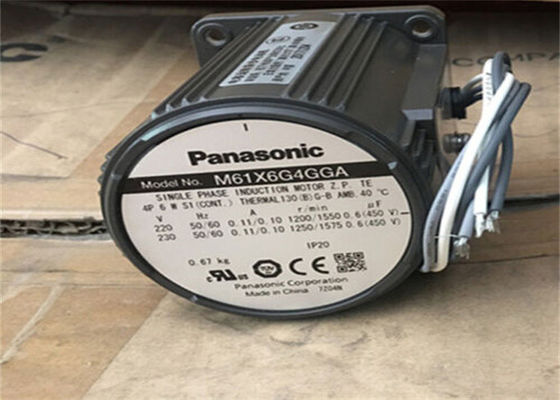 TYPE VARIABLE TAILLE CARRÉE 6WATT de FIL de MOTEUR À INDUCTION de VITESSE de Panasonic M61X6GV4GGA de l'AXE 60MM de PIGNON
