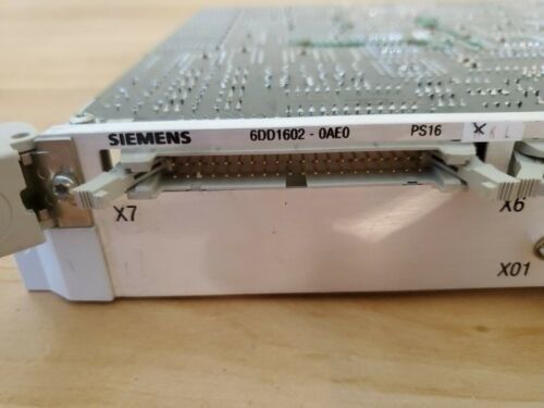 PLC Simatic PS16 de processeur de 6DD1602-0AE0 Siemens Simadyn D 12 MOIS de GARANTIE