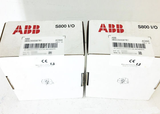 La sortie analogique de 3BSC690087R1 AO895 EST Hart Module 800xA 8ch 12Bit