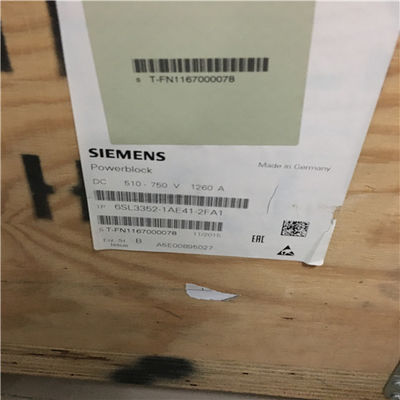 La poulie motrice de Siemens 6SL3352-7AE35-0AA1 pour le module de moteur de dc 490 A de 510-750 V 3 phases a peint des modules