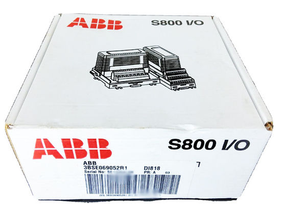 Module d'entrée-sortie de l'entrée 24V 32Ch ABB 800xA de 3BSE069052R1 DI818 Digital