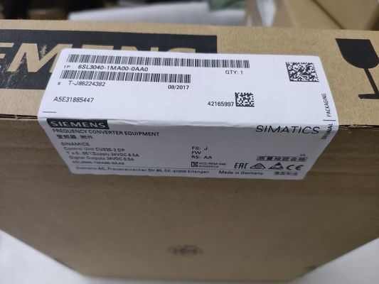 Le module de moteur de dc 490 A de Siemens 6SL3352-1AE36-1BA1 510-750 V 3 phases a peint des modules