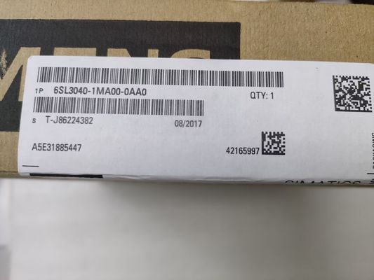 Le module de moteur de dc 490 A de Siemens 6SL3352-1AE36-1BA1 510-750 V 3 phases a peint des modules