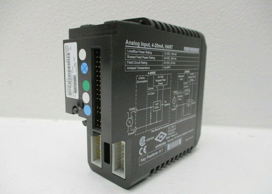 Module d'alimentation d'énergie superflu de Fisher Rosemount DeltaV KJ3002X1-BA1 4-20mA HART Input