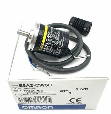 Résolution d'Omron E6A2-C du diamètre externe de jusqu'à 500 ppr de 25 millimètres 5VDC −5% à 12V +10%