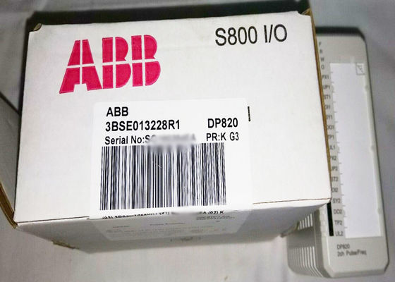 Module d'entrée-sortie du compteur d'impulsion de 3BSE013228R1 DP820 RS-422 2CH ABB S800