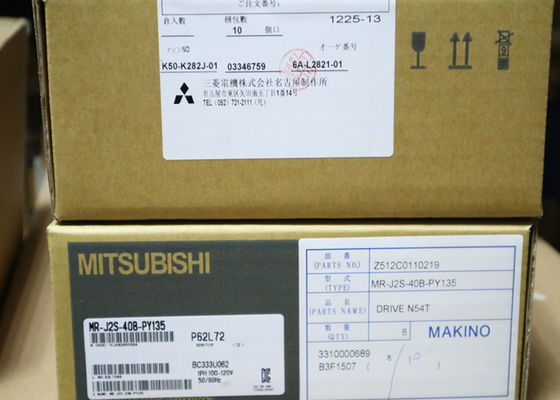 Mitsubishi entraîneurs électriques MR-J2S-40B-PY135, AC Servo Drive 400W MR-J2S série NEW