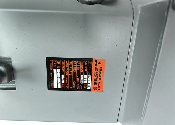 Moteur servo industriel 2000r/min 11kW à C.A. de HA-SA11K2L Mitsubishi
