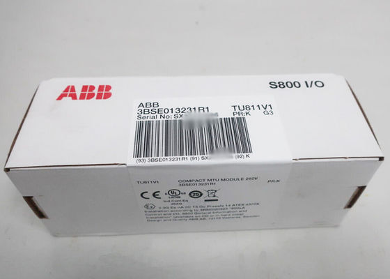 Module de terminaux de signal de l'unité 1x8 d'arrêt de module de contrat de 3BSE013231R1 TU811V1