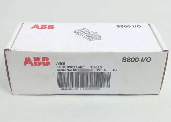 TU813 3BSE036714R1 Compact MTU 250V ABB S800 Unité terminale d'entrée/sortie