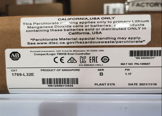 1769-L32E Digital je contrôleur 1769 d'AB Analog Output Module CompactLogix de module d'O