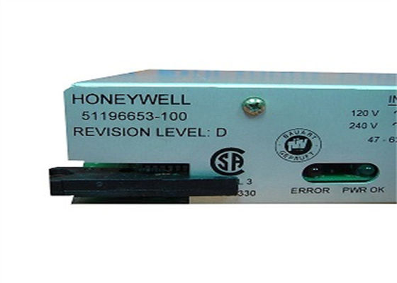 MODULE D'ALIMENTATION D'ÉNERGIE DE HHONEYWELL 51196653-100 5SLOT 3-6AMP 120/240VAC 47-63HZ