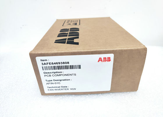 PANNEAU de CIRCUIT de COMMANDE des COMPOSANTS AFIN-01C de carte PCB d'INVERSEUR de FAN d'ABB AFIN01C 3AFE64693808 nouveau