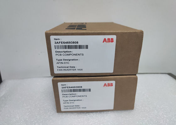 PANNEAU de CIRCUIT de COMMANDE des COMPOSANTS AFIN-01C de carte PCB d'INVERSEUR de FAN d'ABB AFIN01C 3AFE64693808 nouveau