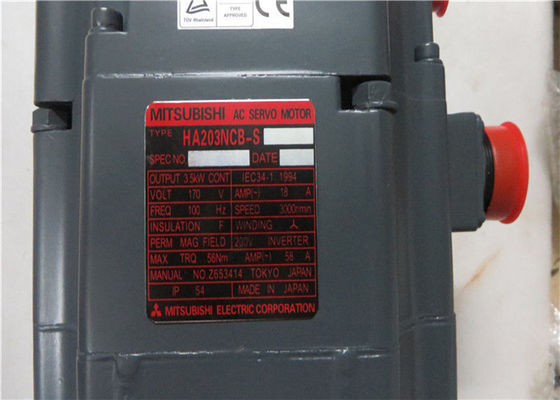 Moteur servo industriel HA203NCB-S 170V 3000r/min de Mitsubishi 3.5KW NOUVEAU en stock