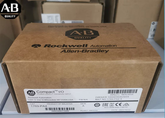 Alimentation d'énergie d'entrée-sortie de 1769-PA4 AB Redundant Power Supply Module CompactLogix