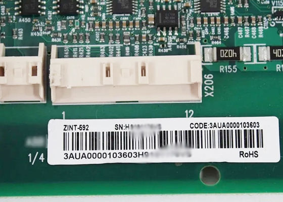 LE PANNEAU 3AUA0000103603 D'INTERFACE DE ZINT-592 MC CONDUIT LES PIÈCES 3AUA0000128978
