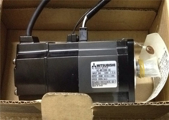 MOTEUR SERVO 200W 120V 1.5A à C.A. de la série HC-MF23BK-UE de Mitsubishi Electric HC-MF NOUVEAU