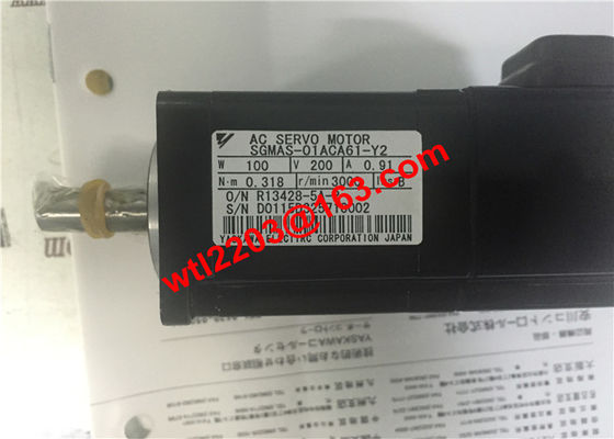Moteur servo industriel SGMAS-01ACA61-Y2 150W 200V à C.A. de Yaskawa tout neuf