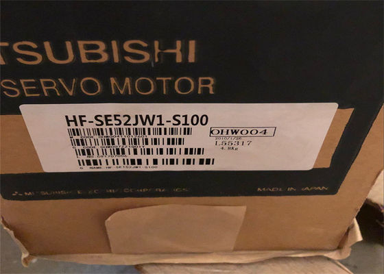 Moteur servo HF-SE52JW1-S100 à C.A. de la puissance moyenne 0.5KW d'inertie de MITSUBISHI NOUVEAU en stock